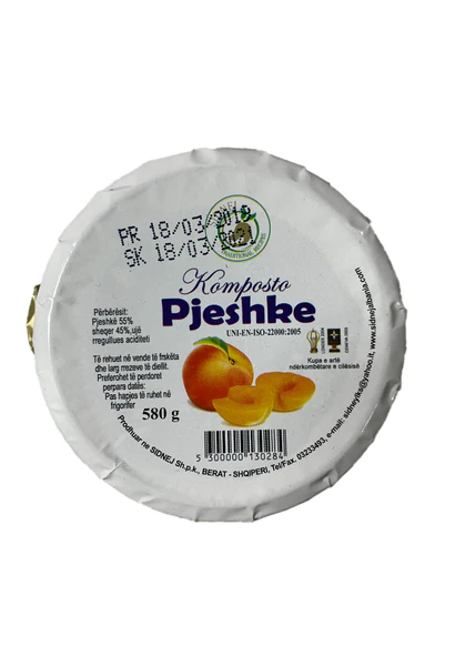 Sidnej Peach Compote 580g